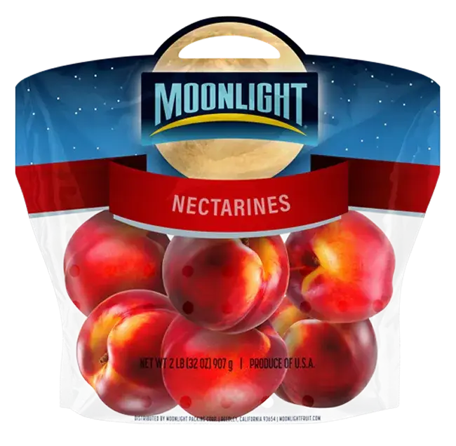 Moonlight Peaches package design